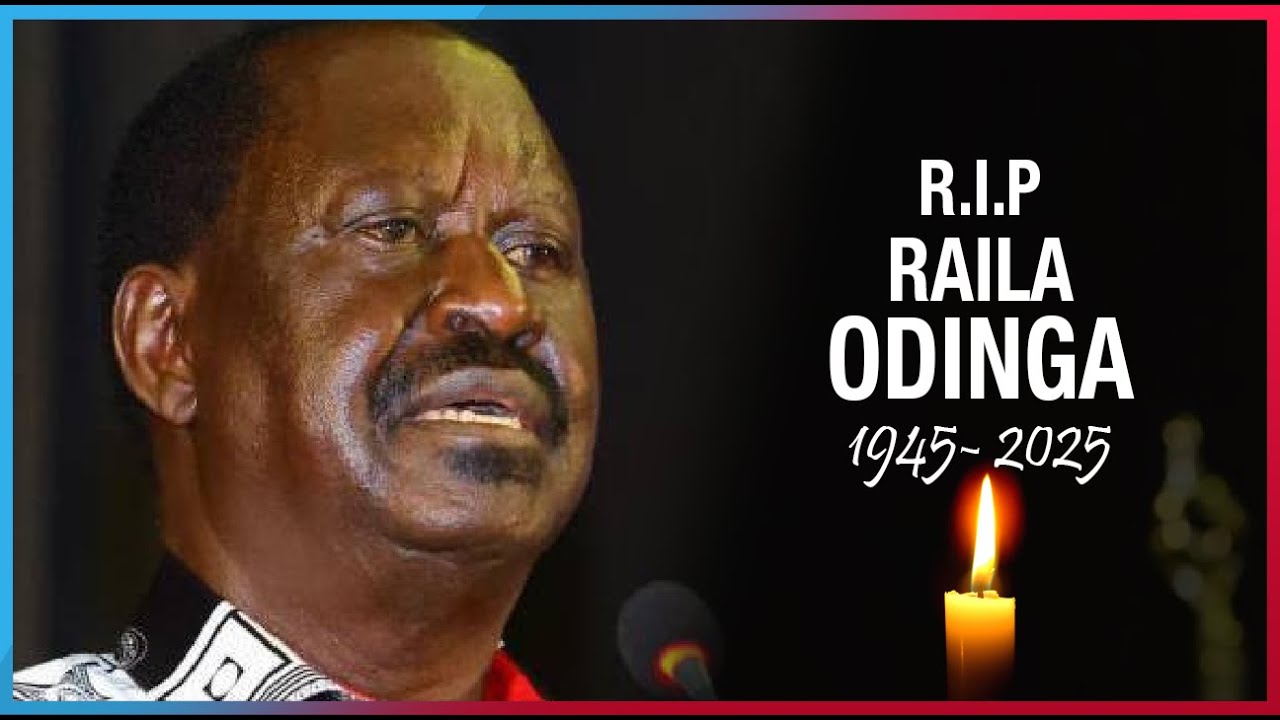 Raila Odinga is dead, he died while undergoing treatment in India
