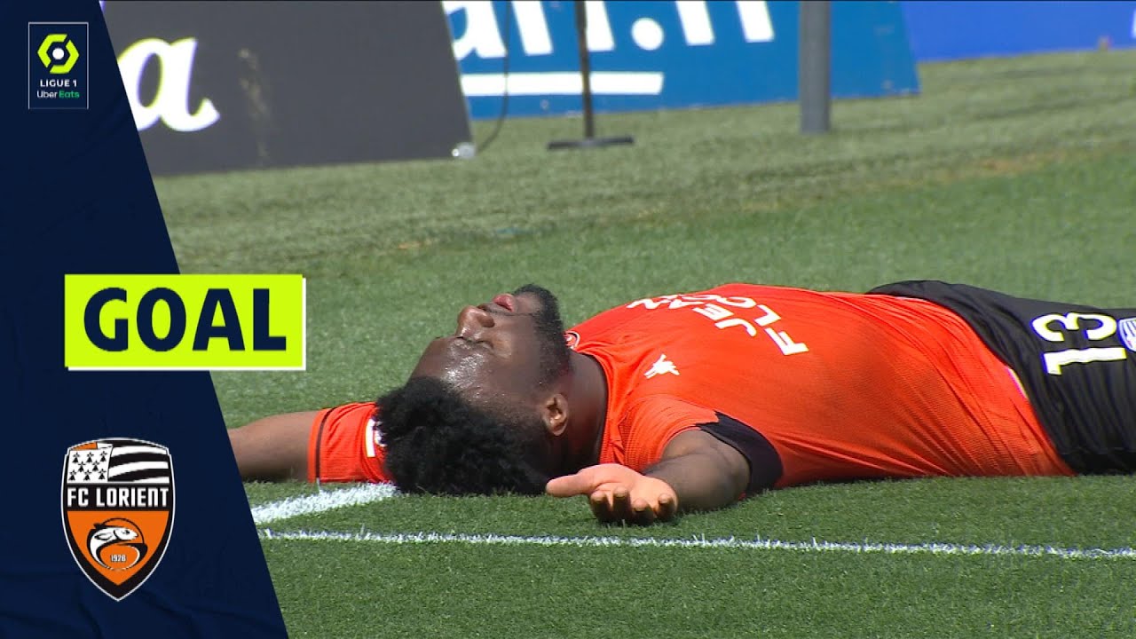Goal Terem Igobor MOFFI (32' - FCL) FC LORIENT - STADE DE REIMS (1-2) 21/22