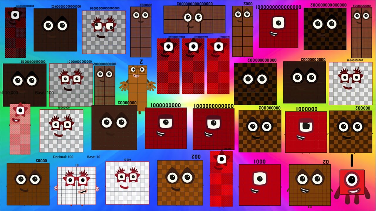 The Ultimate Battle Numberblocks Band bas100, 1 - 100Q (Band Version)