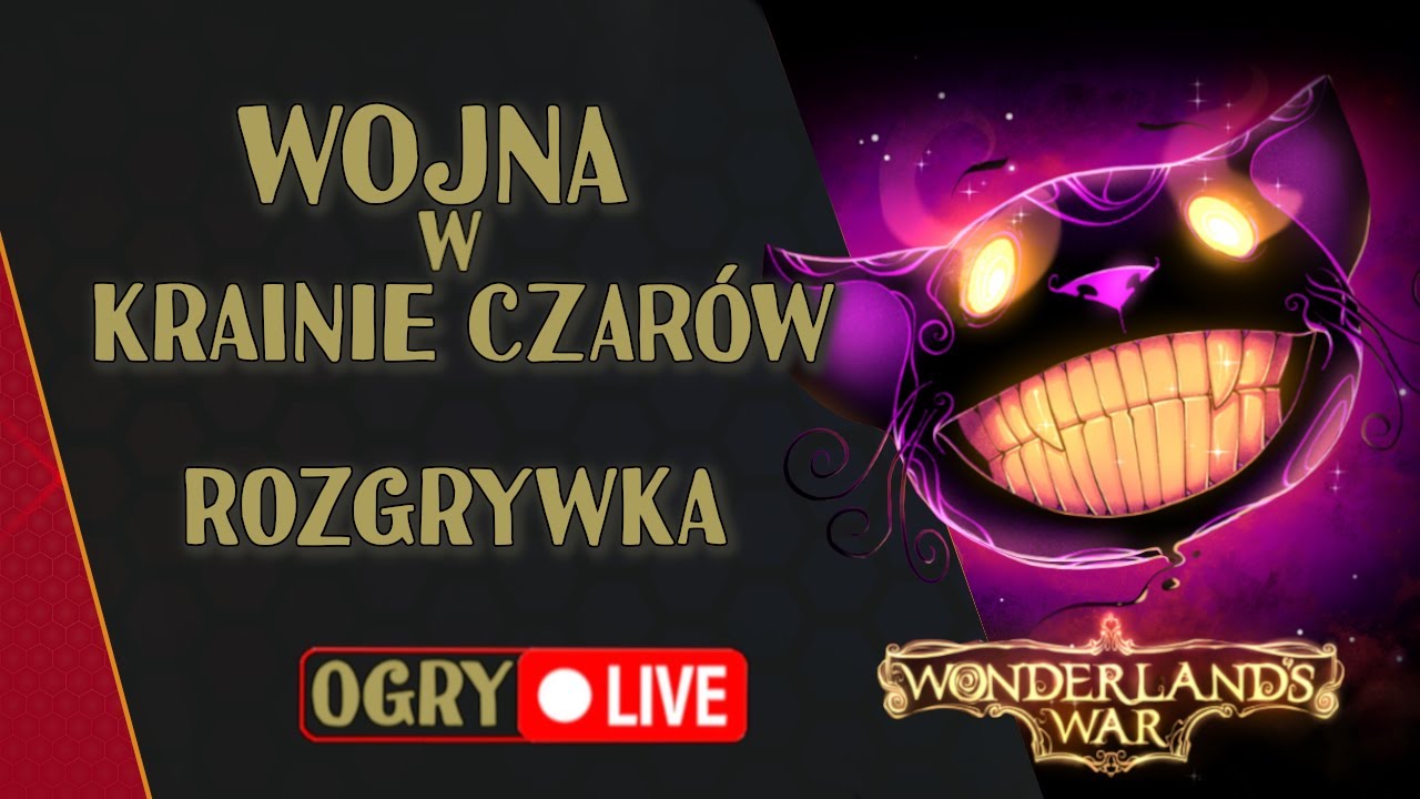 Wojna w Krainie Czarów od wydawnictwa Galakta | Rozgrywka | Gry planszowe | Live u Ogrywamy!