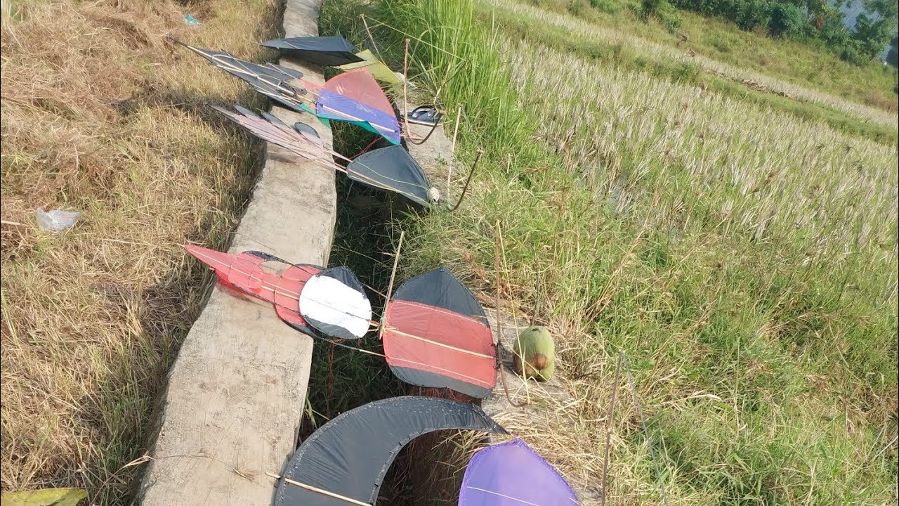 Layangan Pegon dan Kawan-Kawan Siap di Terbangkan || SERUNYA MAIN LAYANGAN