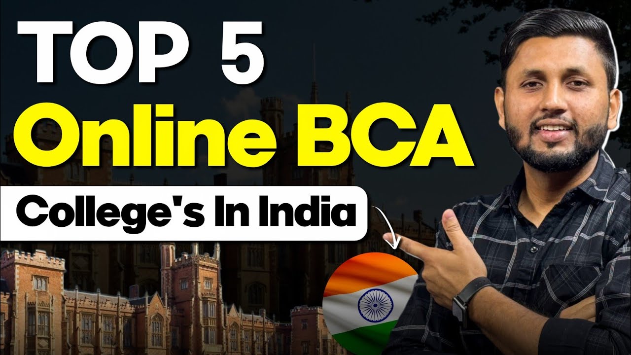 Top 5 Online BCA Universities in India | Best Colleges for Online BCA 2026