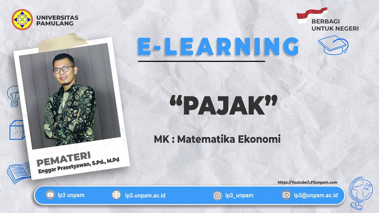 MATEMATIKA EKONOMI - Pertemuan ke 5 ( Pajak )