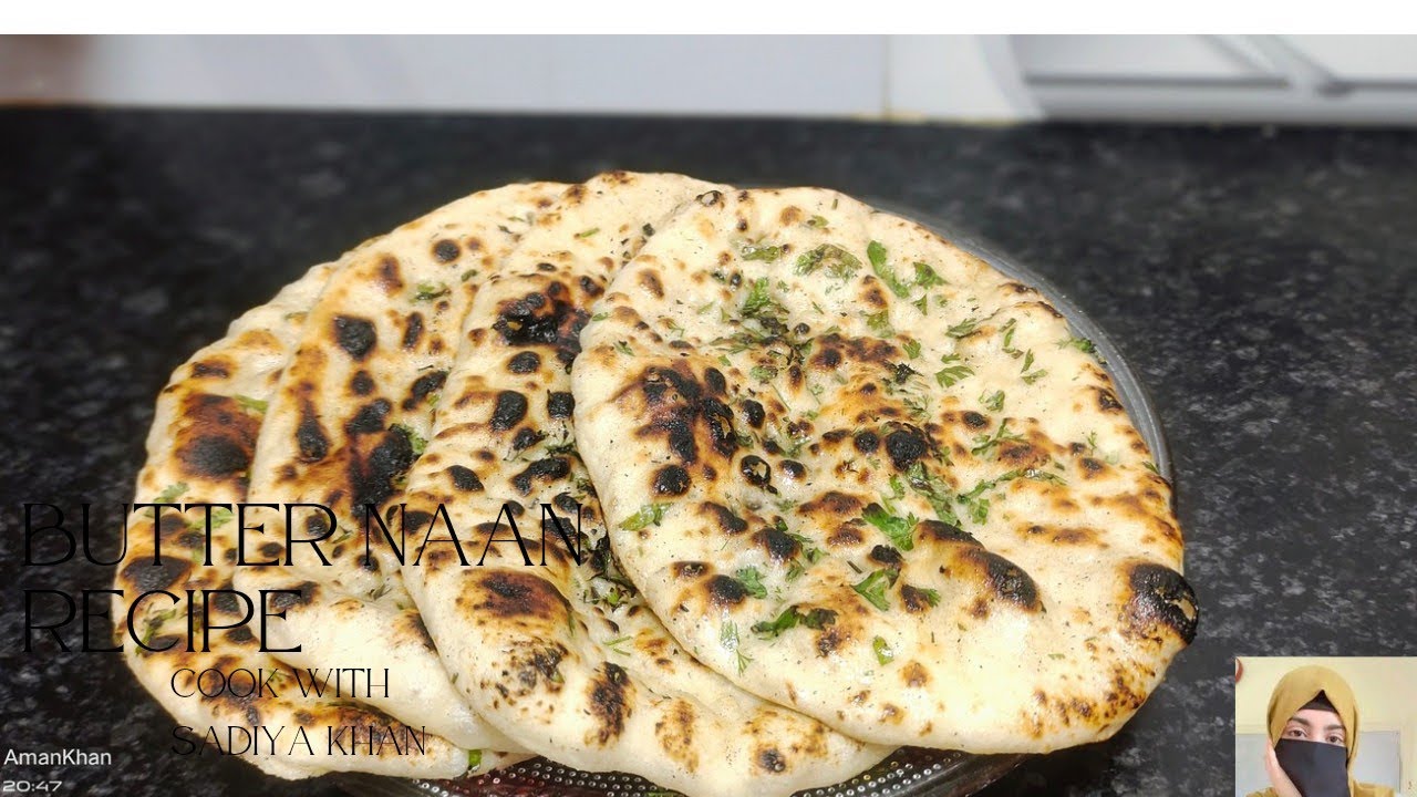 Butter Naan recipe/cook with sadiya khan 