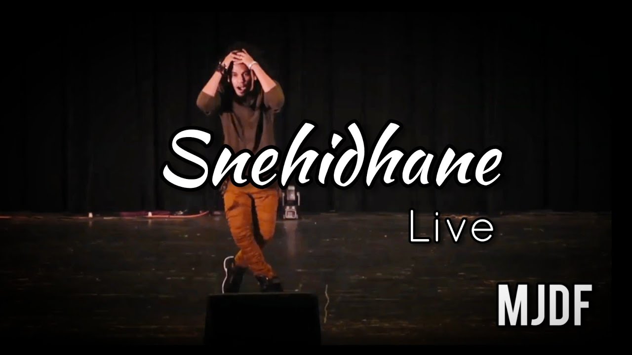 Snehidhane Live Performance By Manojjackson | Canada | SM Dance Crew