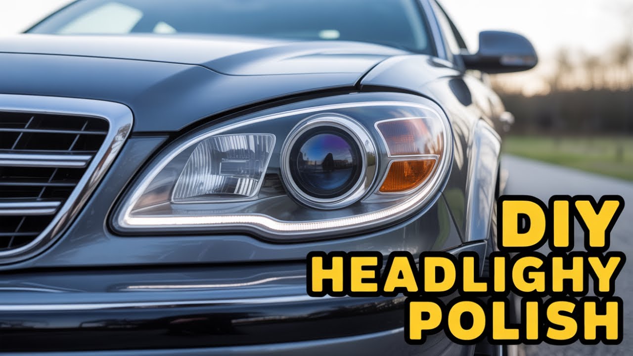 How I Made My Headlights Look New Again!