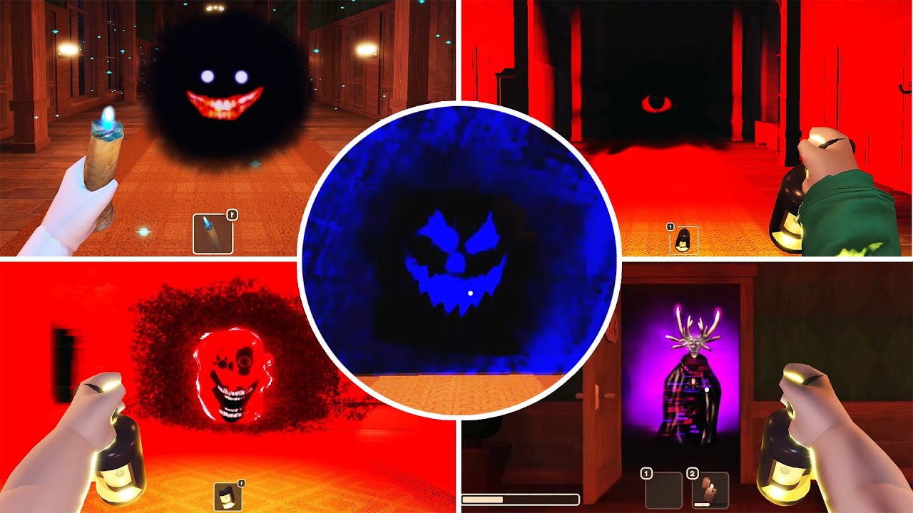 NEW - Found ALL 5 NEW Rare & Secret Entity in Roblox Doors