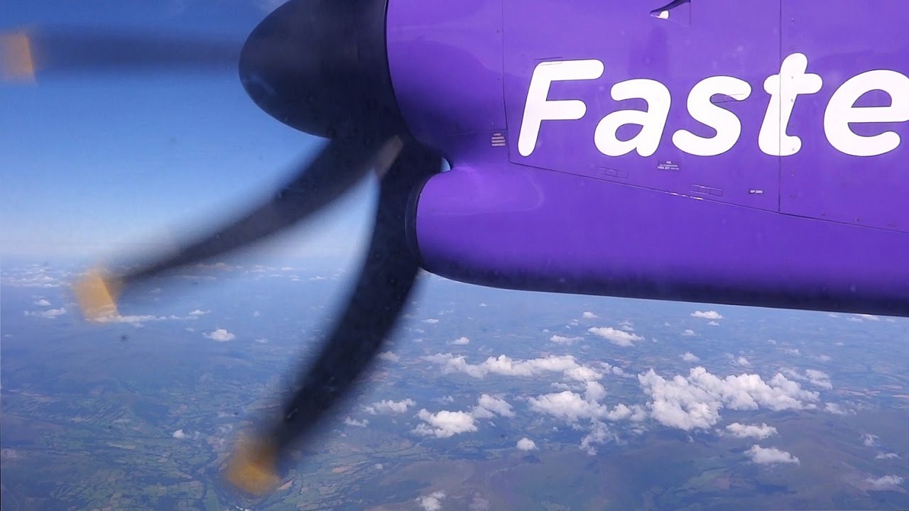 Flybe Dash 8 Q400 • Birmingham to Newquay • BE1822