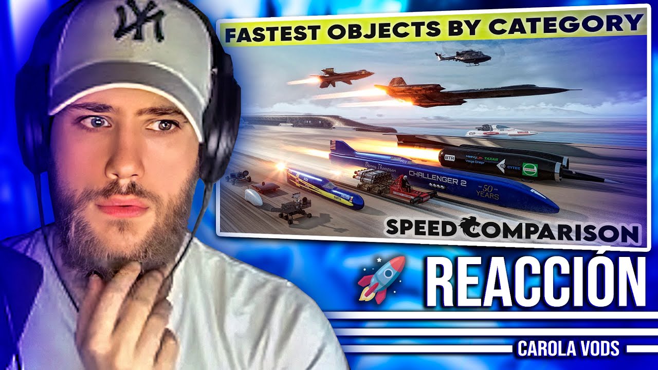 Reaccionando a los vehículos más rápidos y otros vídeos randoms 🚀 CAROLA