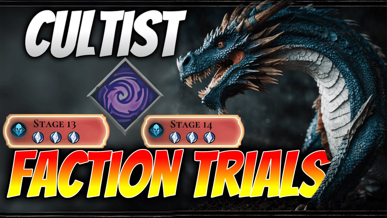 ⚔️ Cultist Faction Trials Stages 13 & 14 Walkthrough | Heroes, Gear & Strategy | Watcher of Realms