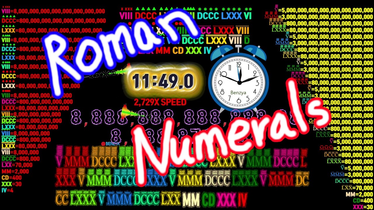 0~8,888,888,888,888,888,888,888,888,888 Римские цифры, таймер, отсчет, сигнализация🔔speedfeeling