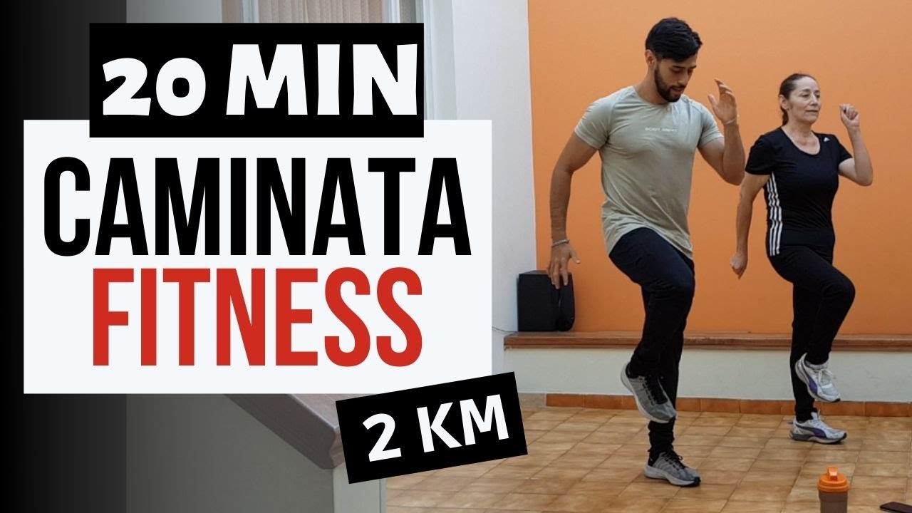 🔥CAMINATA FITNESS 20 minutos🔥 // Cardio sin saltos para perder grasa en casa | POWER WALK 2KM