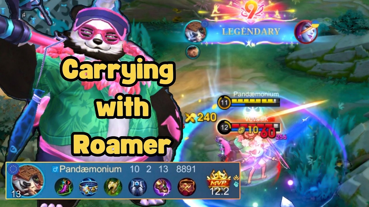 Carrying with Akai roamer — Full Gameplay | Mobile Legends