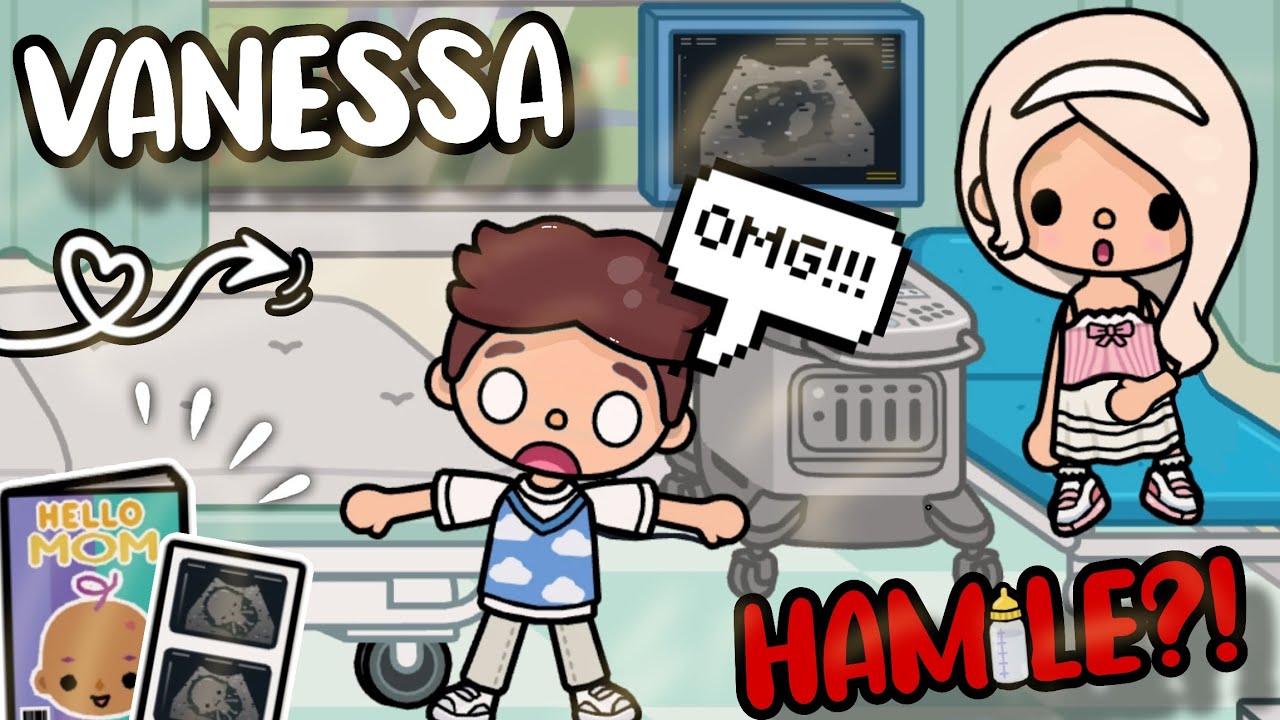 VANESSA HAMİLE!!🍼 / Toca Boca World Türkçe / Justin Toca 