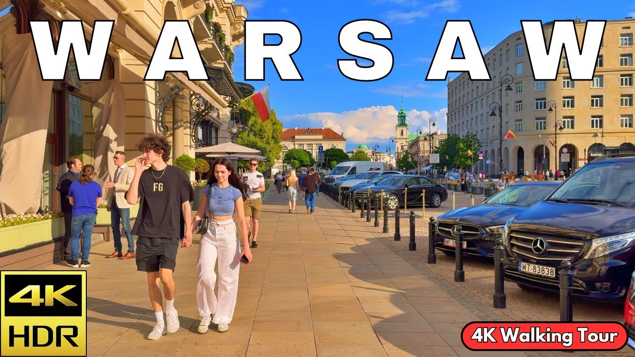 POLAND 2024 🇵🇱 | Warsaw at the Weekend! | 4K HDR