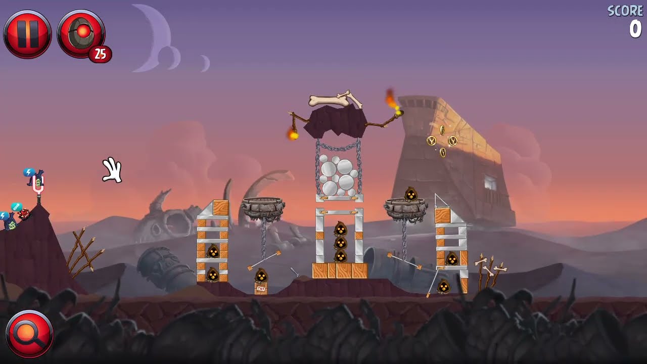 Angry Birds Star Wars II (escape to tatooine pork side)