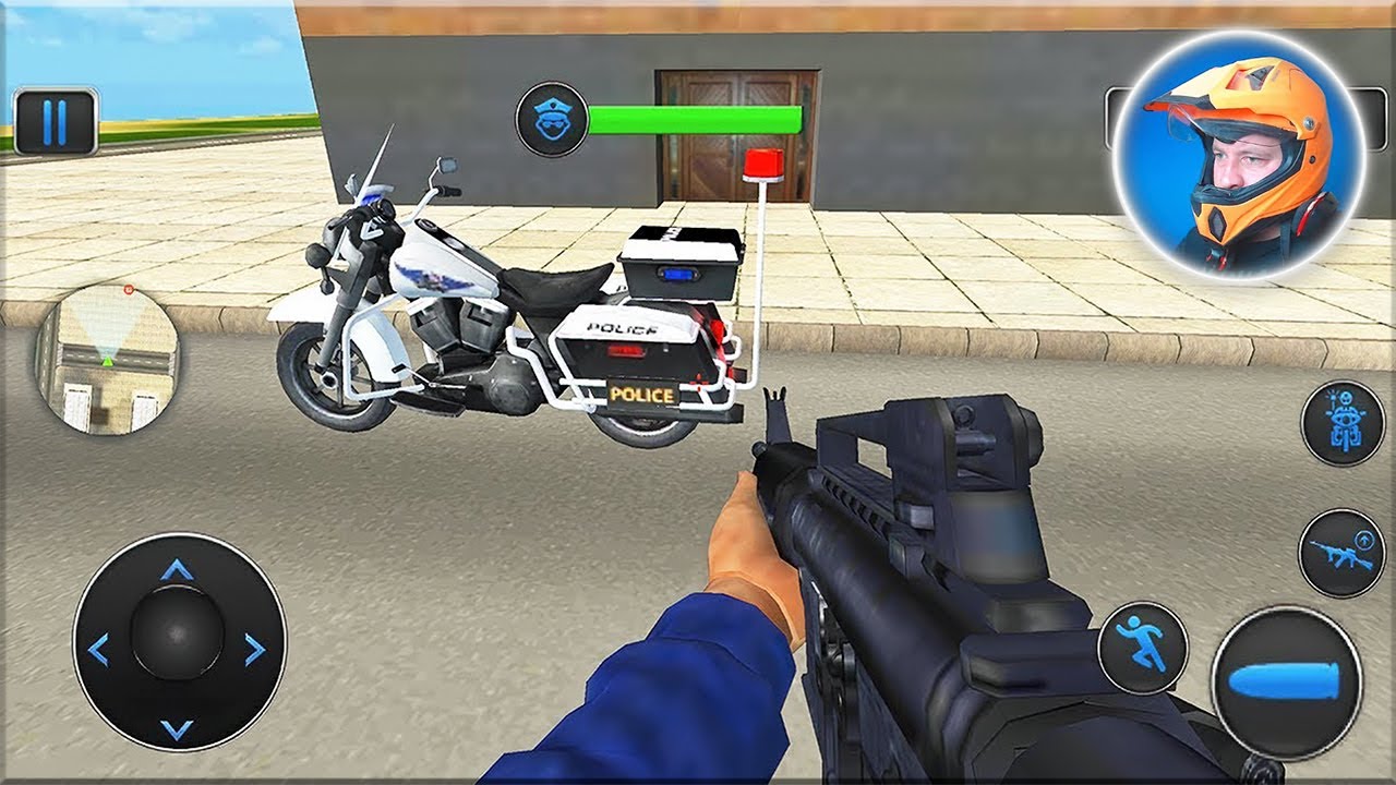 US Police Prado & Bike Gangster Chase Simulator - Android Gameplay