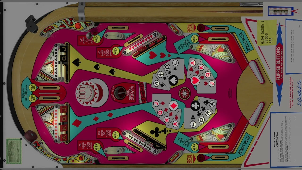 High Hand (Gottlieb 1973) VPX