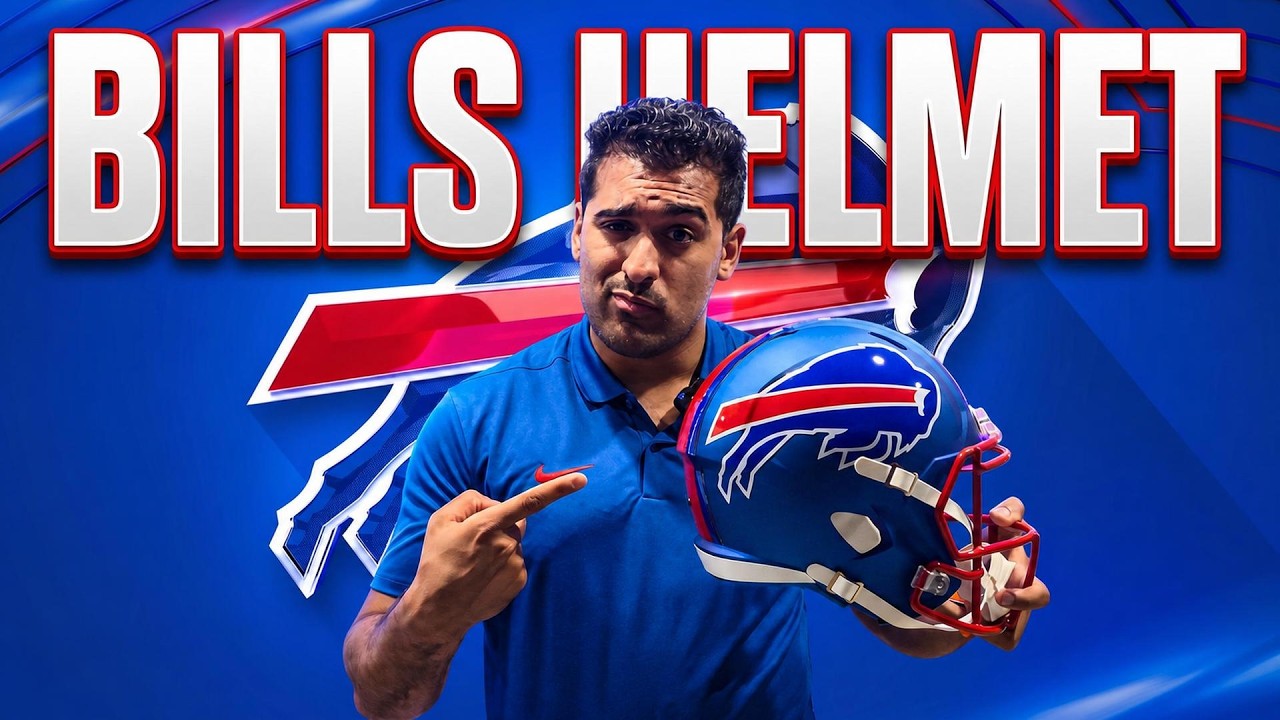 Вот почему я купил этот шлем Buffalo Bills от TSE! (Обзор шлема)