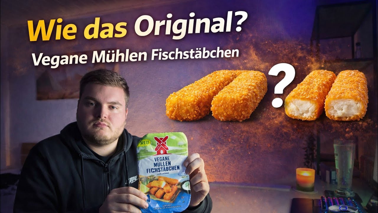 Schmecken die wie echte Fischstäbchen? - Rügenwalder Mühle Vegane Mühlen Fischstäbchen 🐟🌱🔥