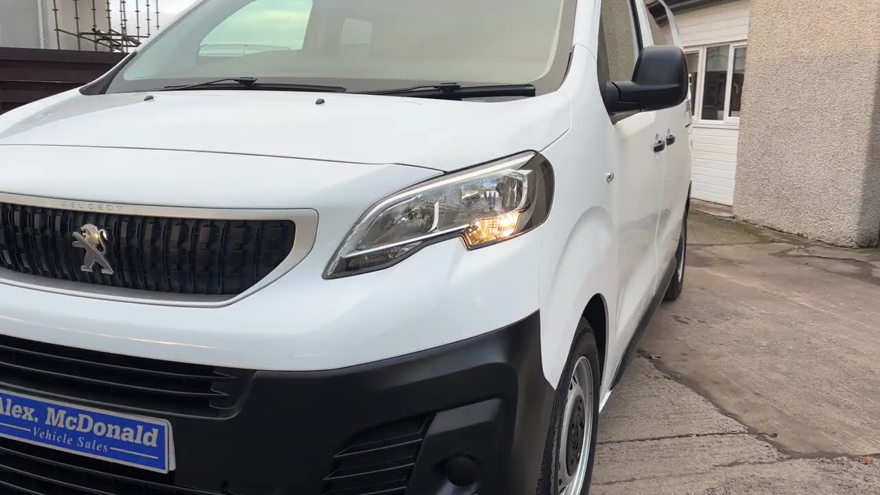 For Sale 2019 68 Peugeot Expert 2.0 Blue Pro1400 Crew Van 6 seater New & Used Van Sales Near me