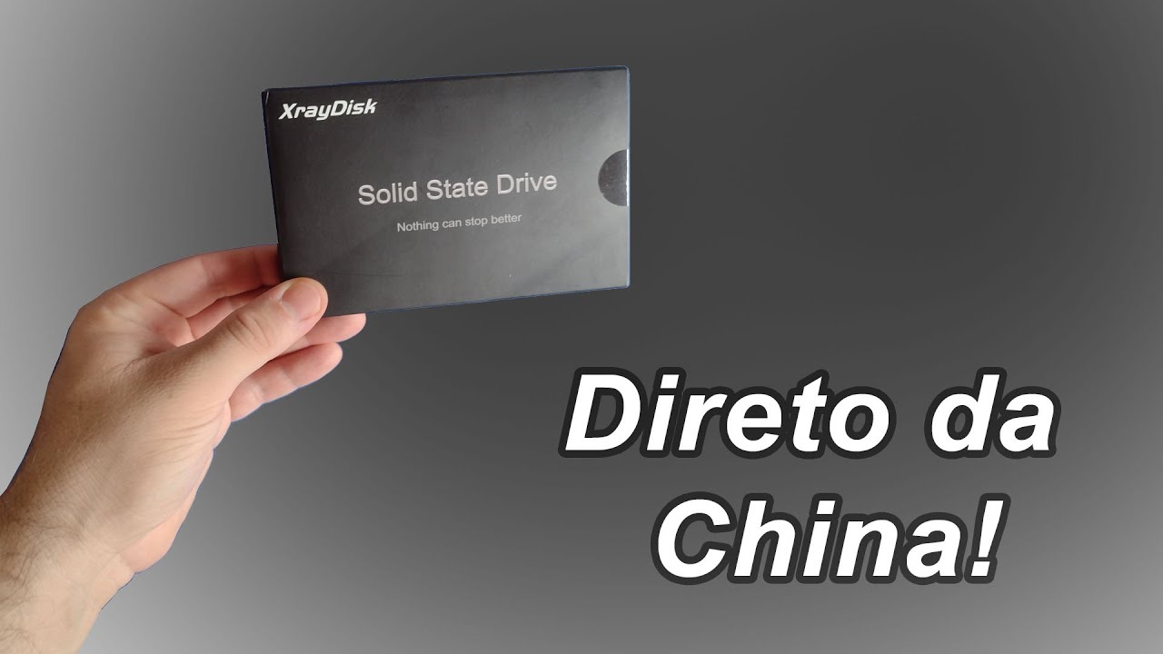 Unboxing SSD XRAYDISK do Aliexpress!