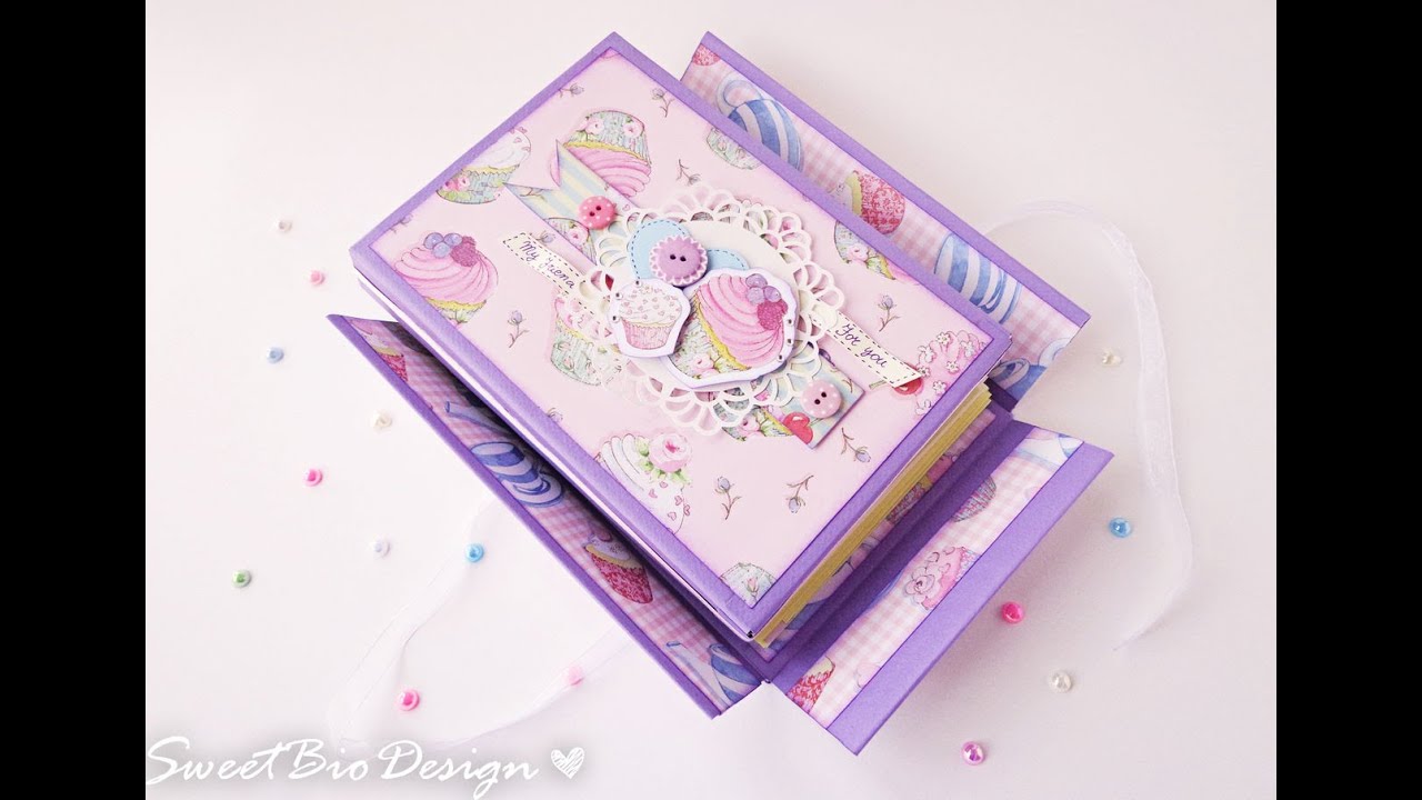 Album in a box diy - ENG Series