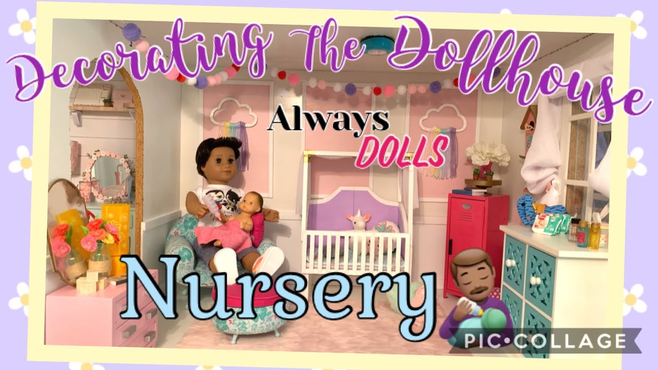 Always Dolls: 2022 Decorating the Dollhouse - Nursery Room