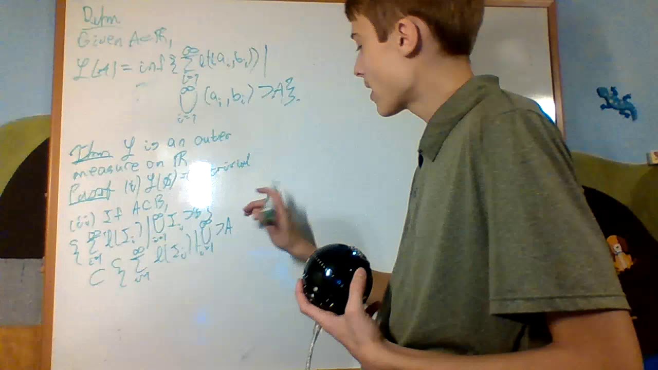 Measure Theory 2.1 : Lebesgue Outer Measure