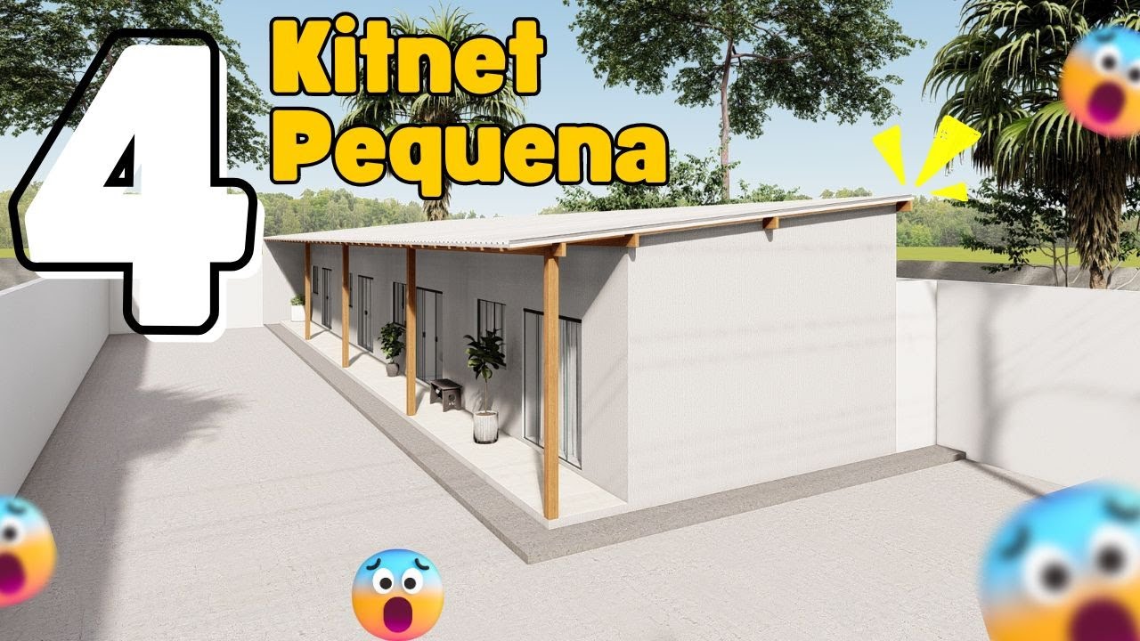 KITNET 6X6,10 [Kitnet pequena com varanda]