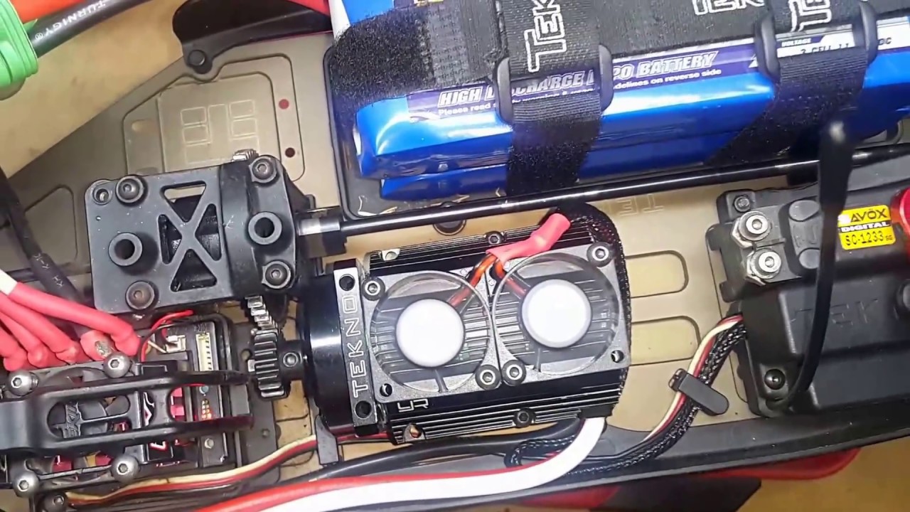 Yeah racing twin fans in a mamba monster 2200KV motor