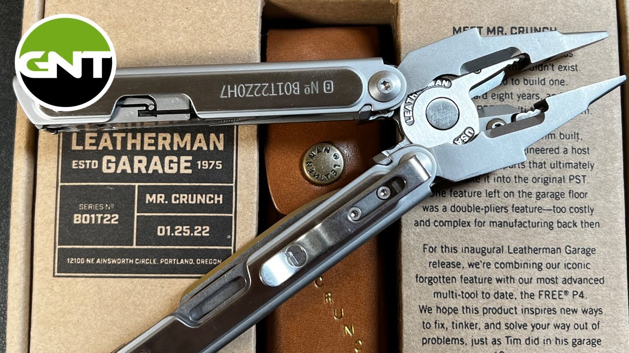 Мультитул Leatherman Mr Crunch — прототип мультитула, который так и не вышел на рынок (1 из 500)
