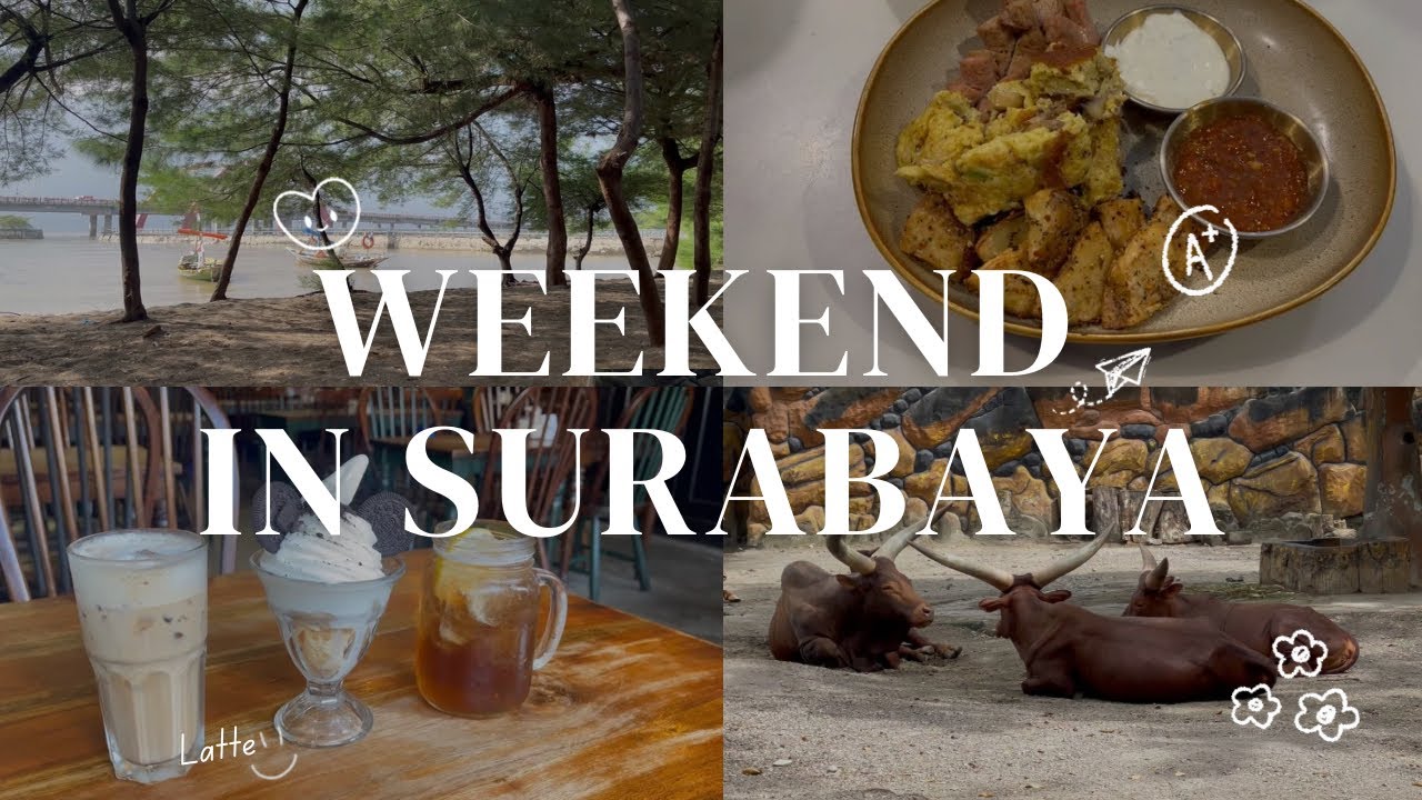 Surabaya Vlog #4 | Weekend in Surabaya | Surabaya Zoo, Carpentier Kitchen, PSI Coffeee & Spiku