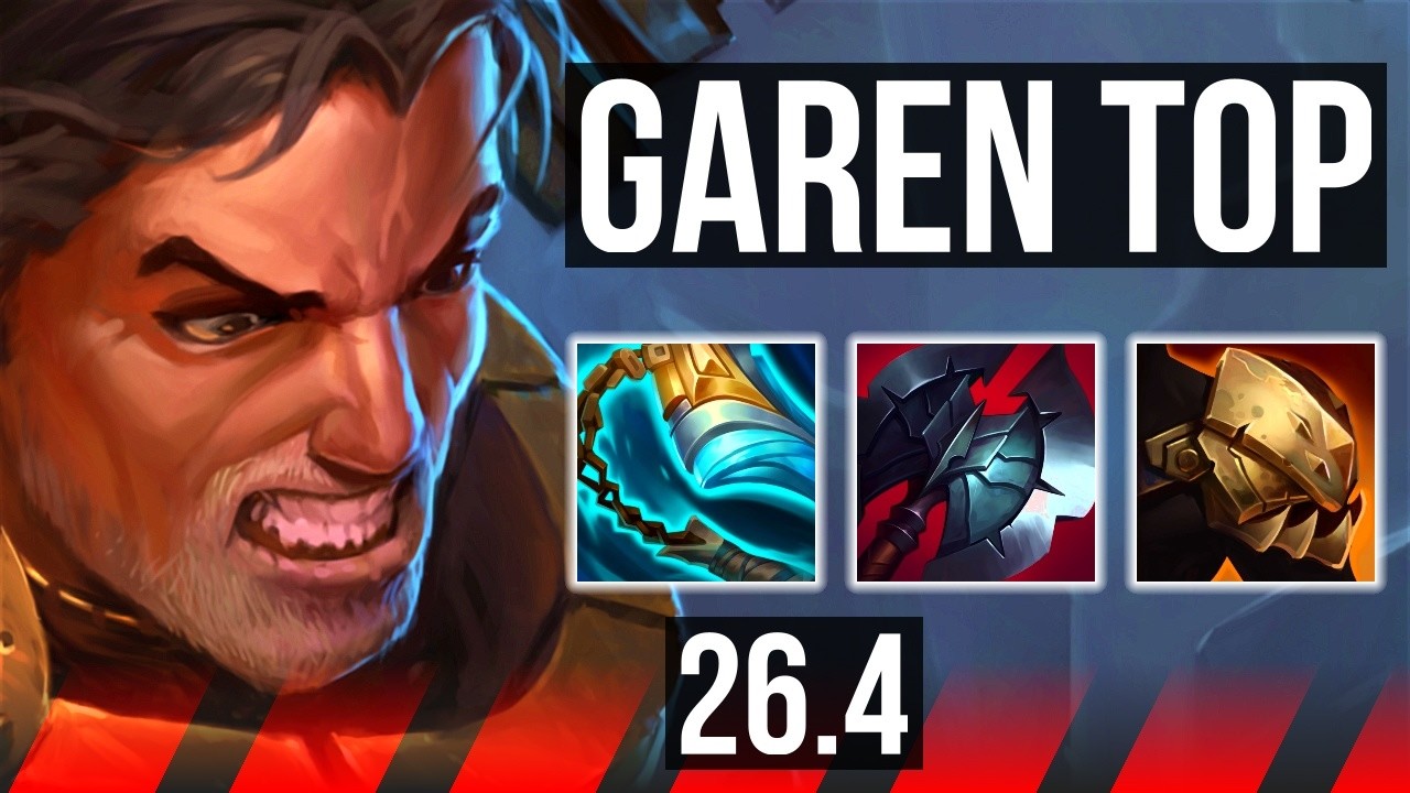 GAREN vs SETT (TOP) | Good KDA: 19/1/3, 44K damage | EUNE Master | 26.4