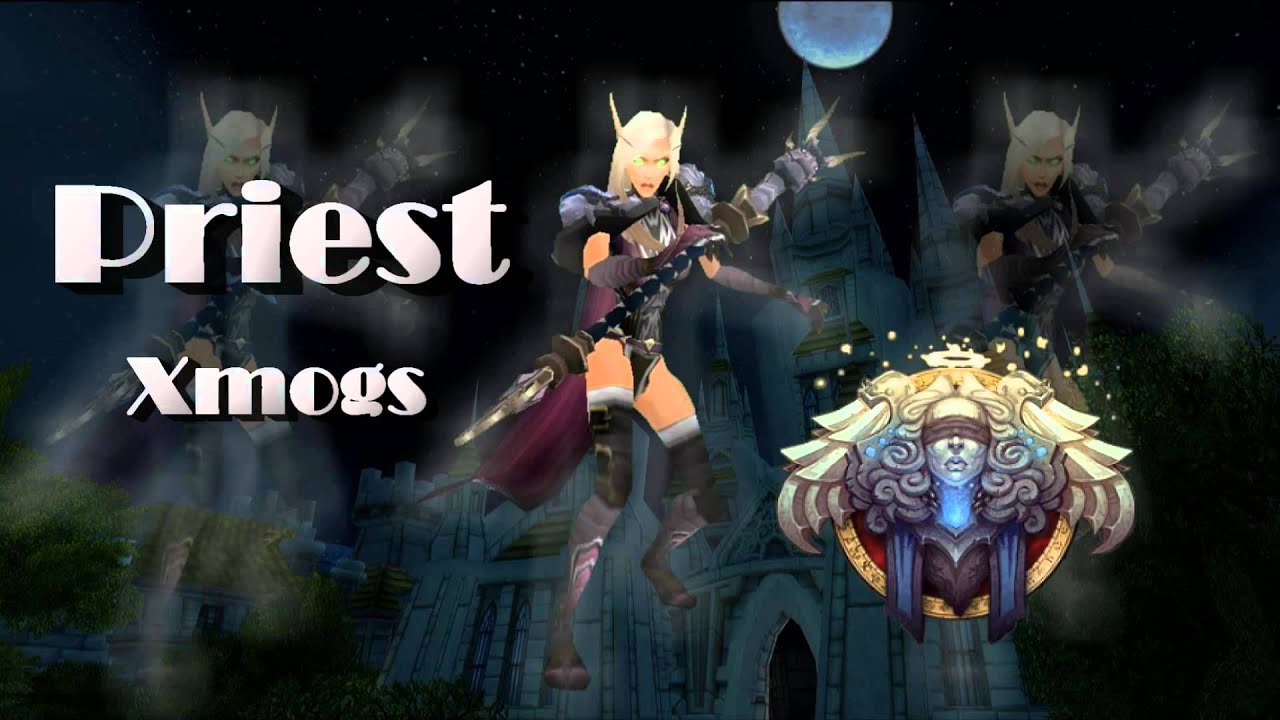 Priest Transmogs - Black Plague Xmog Set