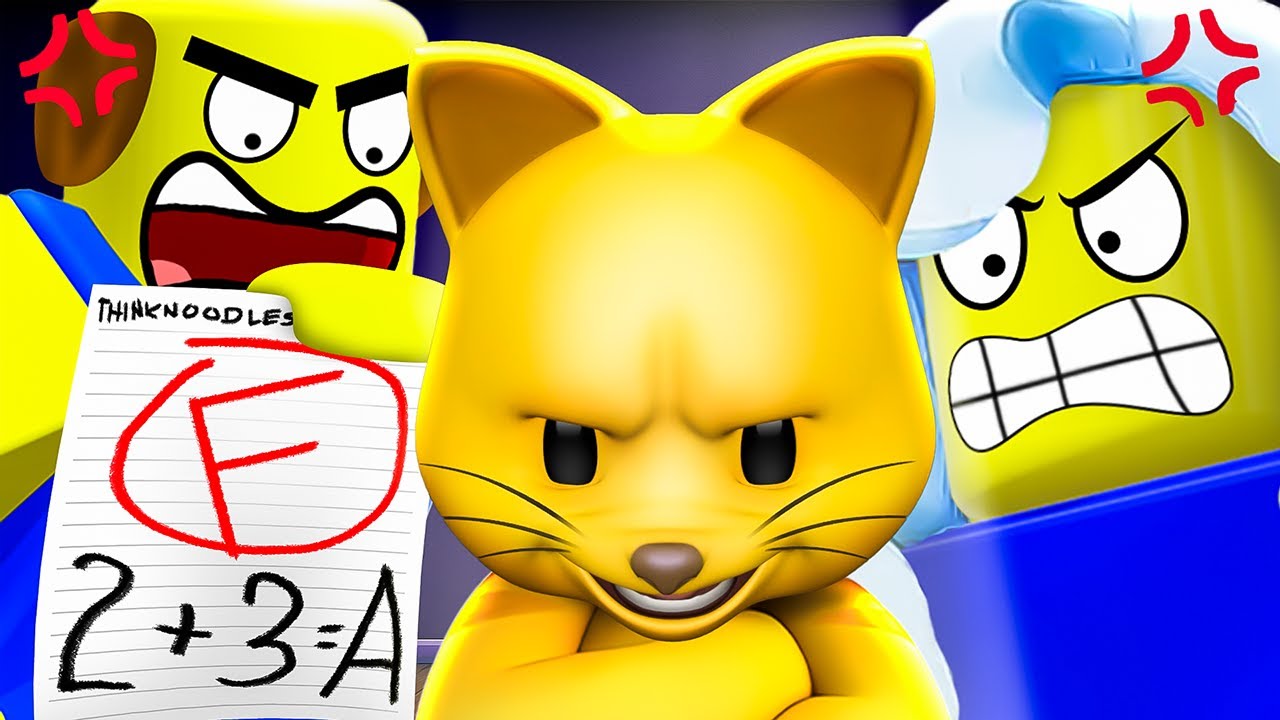 Umm.. OOPS! I FAILED MY MATH TEST in Roblox.. [All Endings]