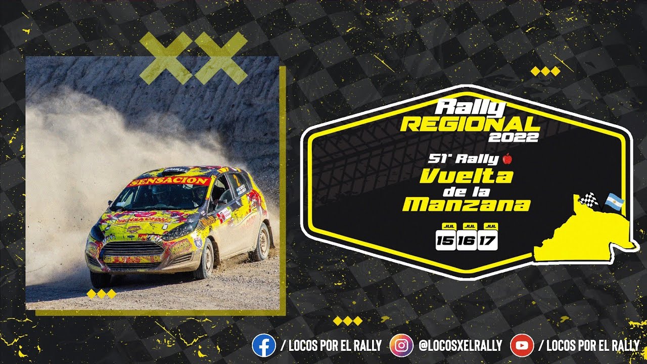 × Rally Vuelta de la Manzana 🍎 | Rally Regional 🏁 ×