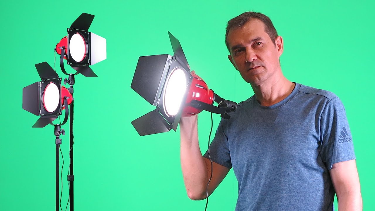 Светодиодный осветитель Fancier FL-007. Бюджетный, но мощный LED свет для видео и подсветки Хромакей
