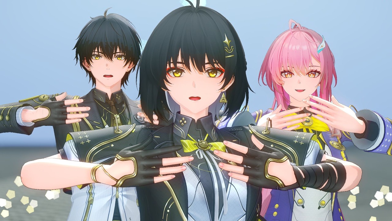Wuthering Waves｜Catch Me If You Can｜Rover × Aemeath #Rover #Aemeath #WutheringWave #MMD