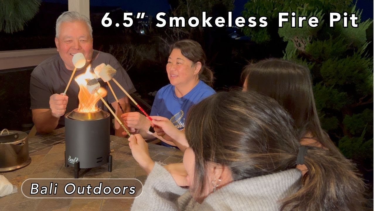 6.5 Inch Stainless Steel Tabletop Fire Pit