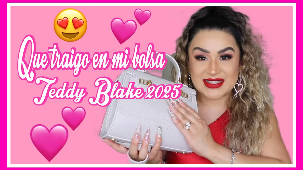 QUE TRAIGO EN MI BOLSA💕TEDDY BLAKE NEW YORK💕2025👜