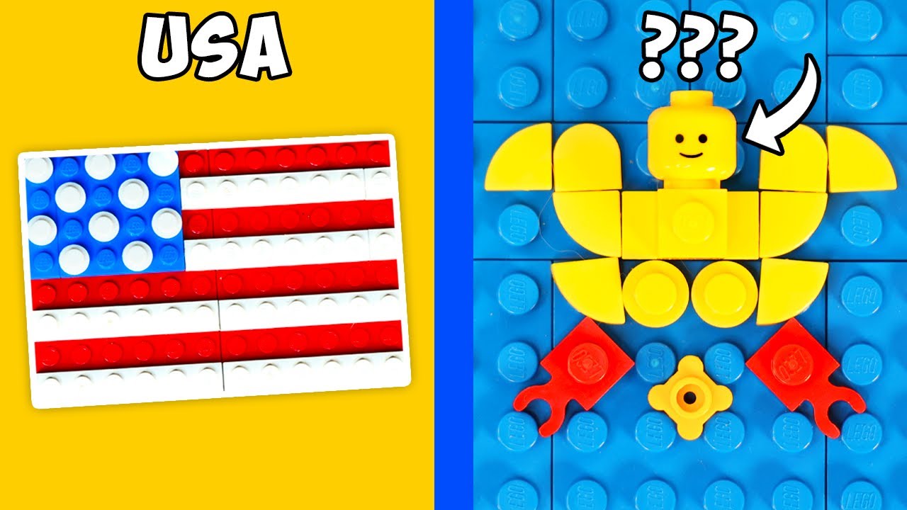 Флаги ВСЕХ стран в LEGO - ЧЕЛЛЕНДЖ