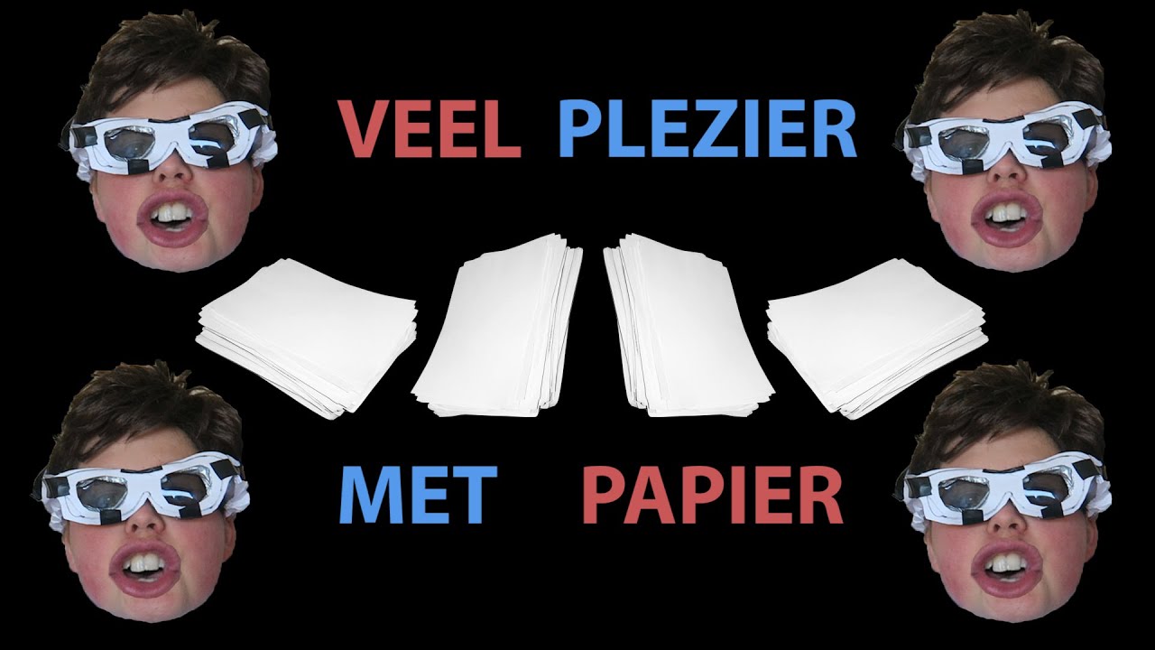 VEEL PLEZIER MET PAPIER