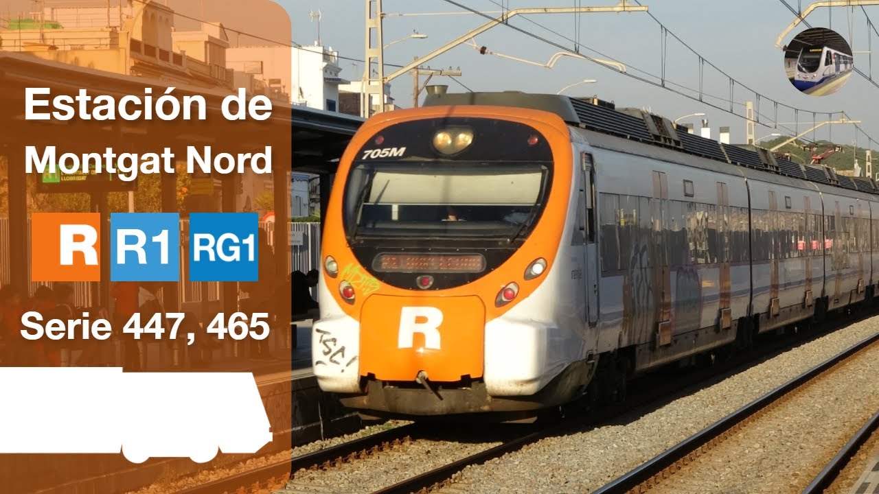 Circulaciones por la estación de Montgat Nord | Rodalies de Catalunya