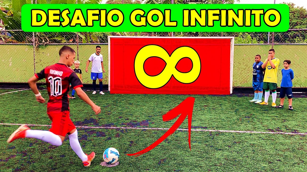 QUEM ERRAR TÁ FORA! DESAFIO DO GOL INFINITO COM OS MELHORES JOGADORES ‹ Hariston ›