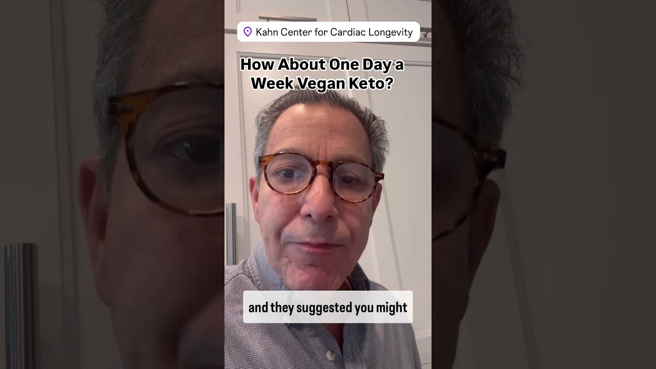 How about a day a week of vegan keto?  Low carb.  A new study.  #metabolichealth #wfpb #lowcarb