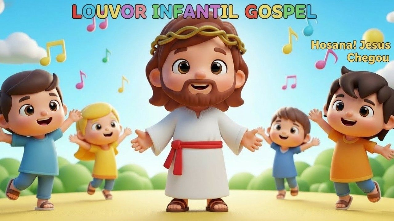 Louvor Infantil Gospel   Musica Gospel para Criança   Hino para Criança
