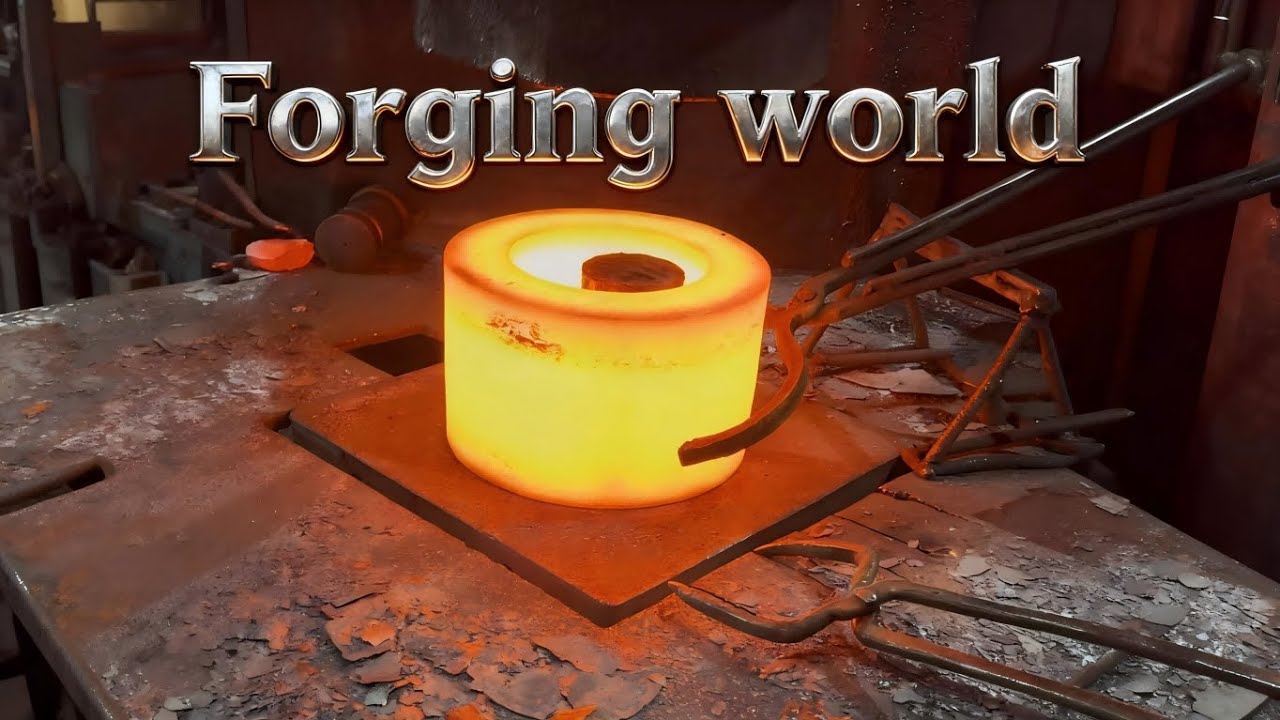 Inside the forging factory tour Sparks Fly: Where Teamwork Forges Giants #process #forging #factory