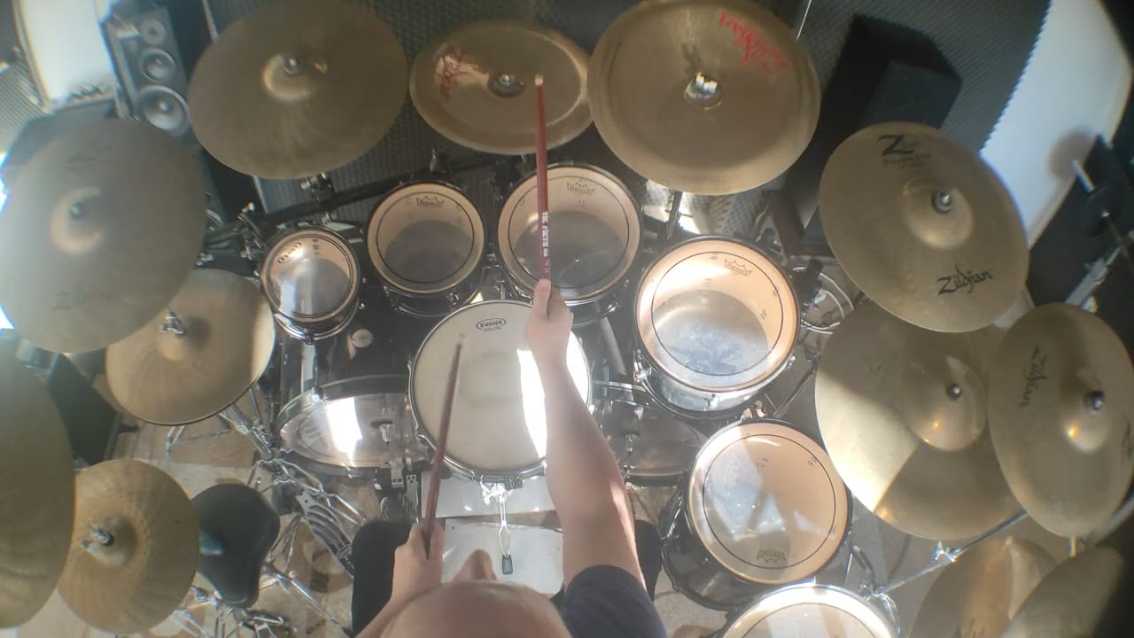 Behemoth - Sabbath Mather(drum cover)(4K)(Mareczko drummer na YouTube)(👹🥁🖥️ video)#Nergal 👹🦊🎸#metal 