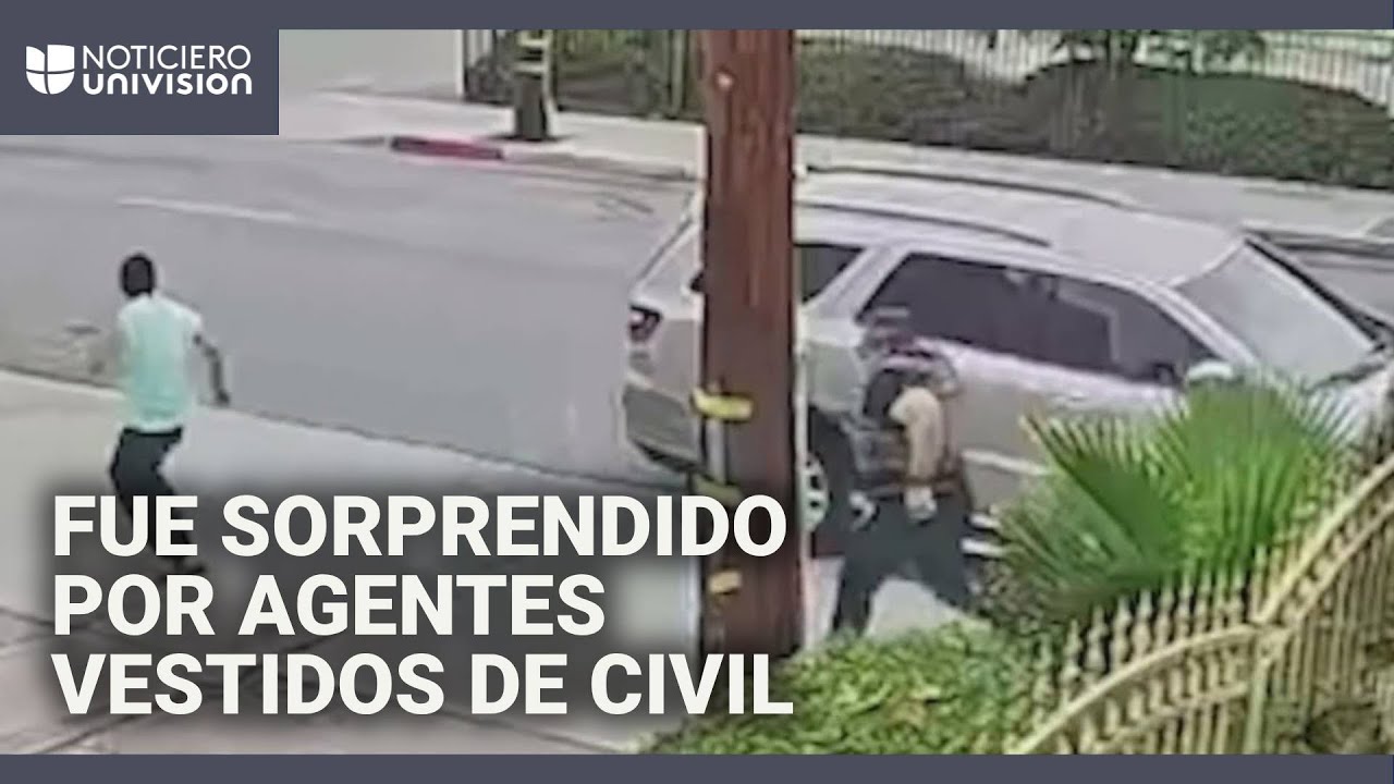 Padre hispano vive momentos de p&aacute;nico al escapar de agentes de ICE: se escondi&oacute; en su casa por horas